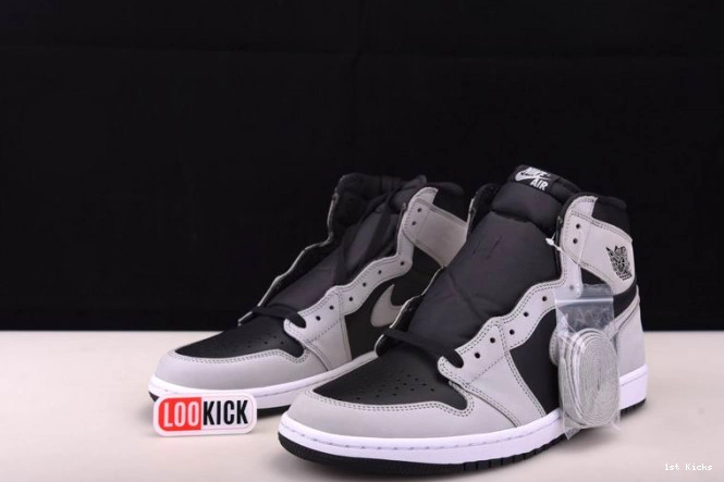 555088-035 Jordan White Grey Black 1 Retro Air High Light Smoke 0726